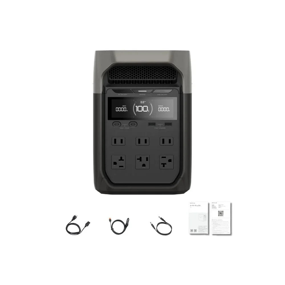 EcoFlow DELTA 3 Portable Power Stations.