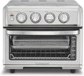 Cuisinart Air Fryer Toaster Oven, 1800W, 8-in-1 with Air Fry, Convection, Broil &amp; Warm, 0.6 Cubic Feet, 60-Minute Timer, TOA-70NAS, Stainless Steel