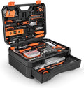 328-Piece Tool Set – Tool Kit Toolbox Storage Case with Drawer, General Household Hand Tool Kit Perfect for Home &amp; DIY Repairs