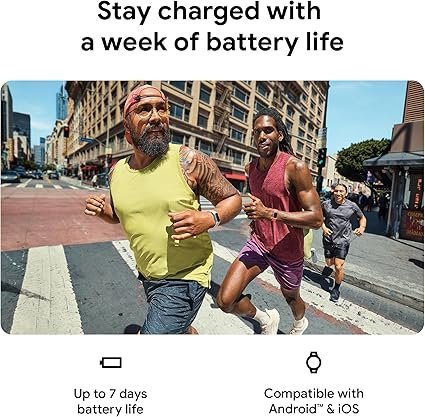 Fitbit Charge 6 Fitness Tracker with Google apps, Heart Rate on Exercise Equipment, 6-Months Premium Membership Included, GPS, Health Tools and More, Obsidian/Black, One Size (S &amp; L Bands Included)