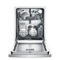 Bosch 100 Series PureDry 50-Decibel Front Control 24-in Built-In Dishwashers (Fingerprint-Resistant Stainless Steel) ENERGY STAR