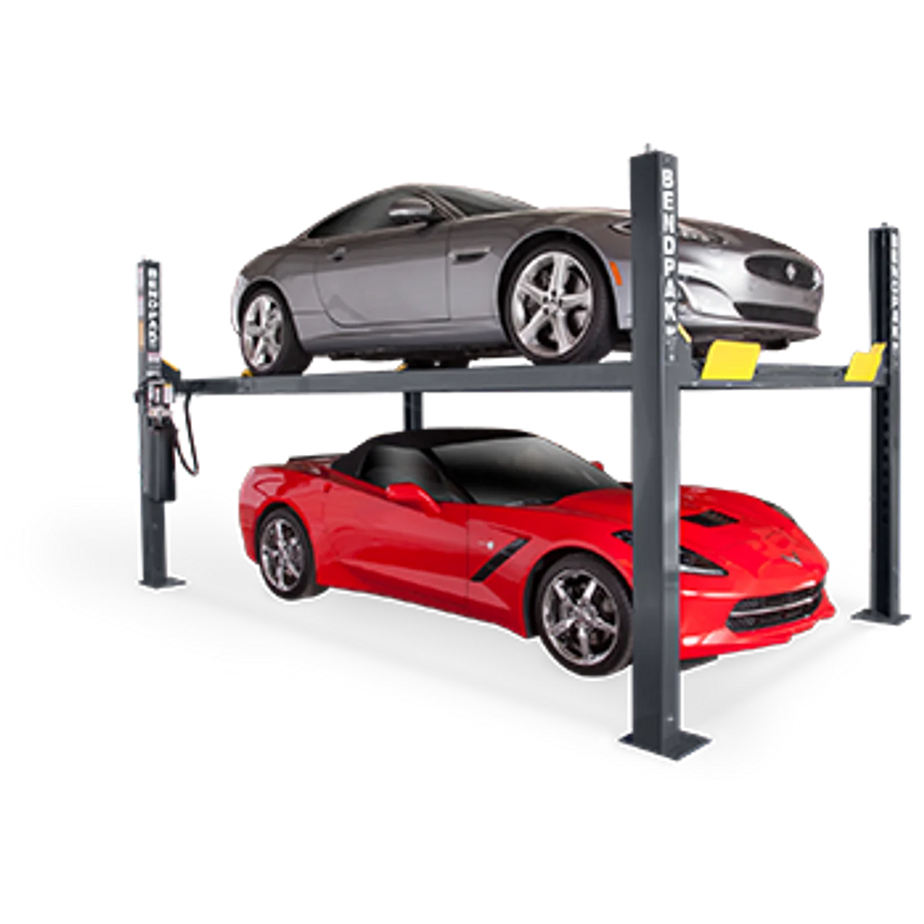 BENDPAK HD-9XL 9,000-lb. Capacity / Four-Posts Lift / Standard Width / Extended Length