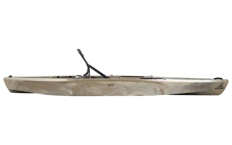 Ascend 12T Sit-On-Top Kayak – Stable &amp; Spacious Fishing and Recreation Kayak